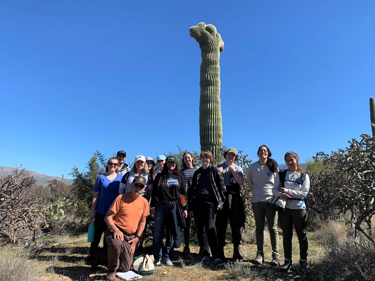 Biodiversity class group photo Biodiversity class group photo