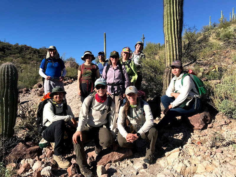 Adventure scientists group photo after the census