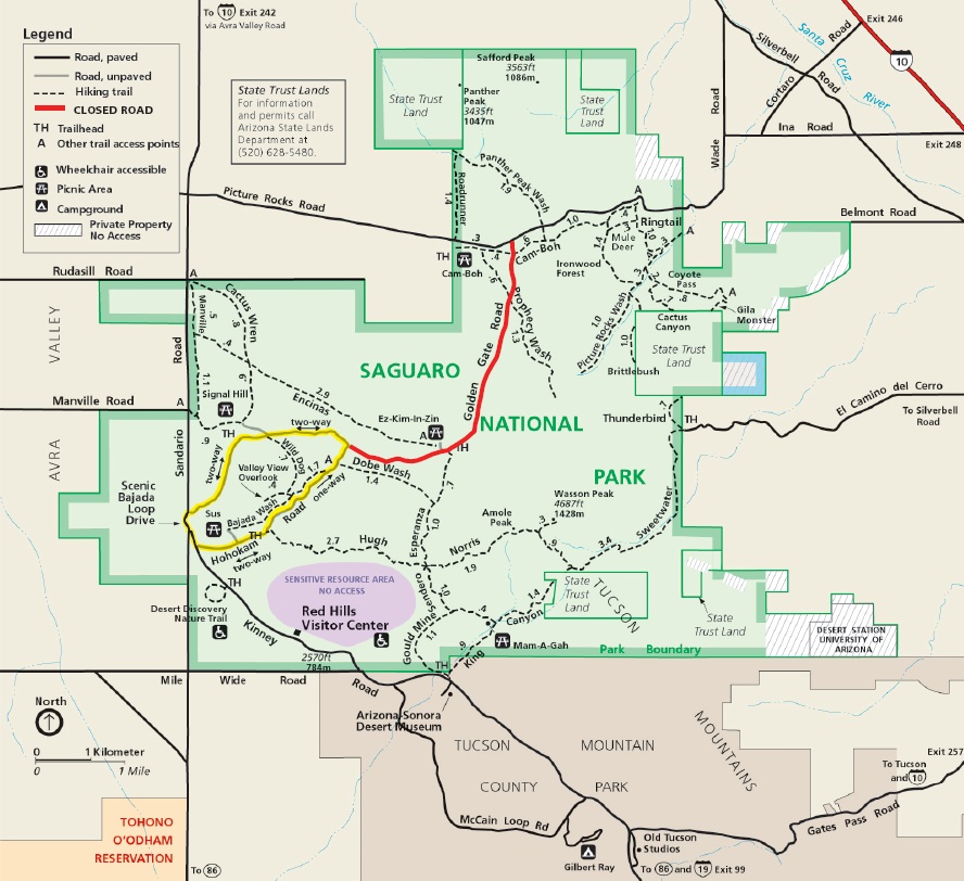 TMD Road Closure Map