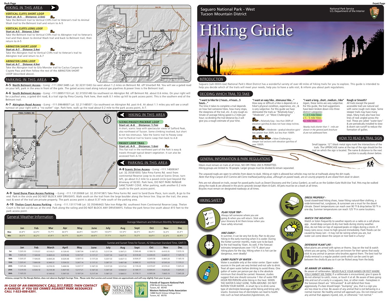 Hiking Guide, TMD