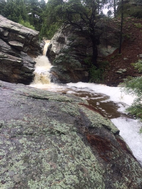 Water at Manning Falls Above Perennial Pool