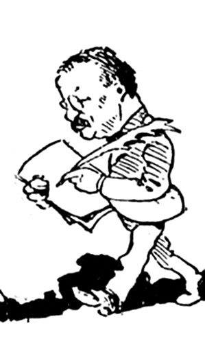Caricature of T.R. Caricature of T.R.