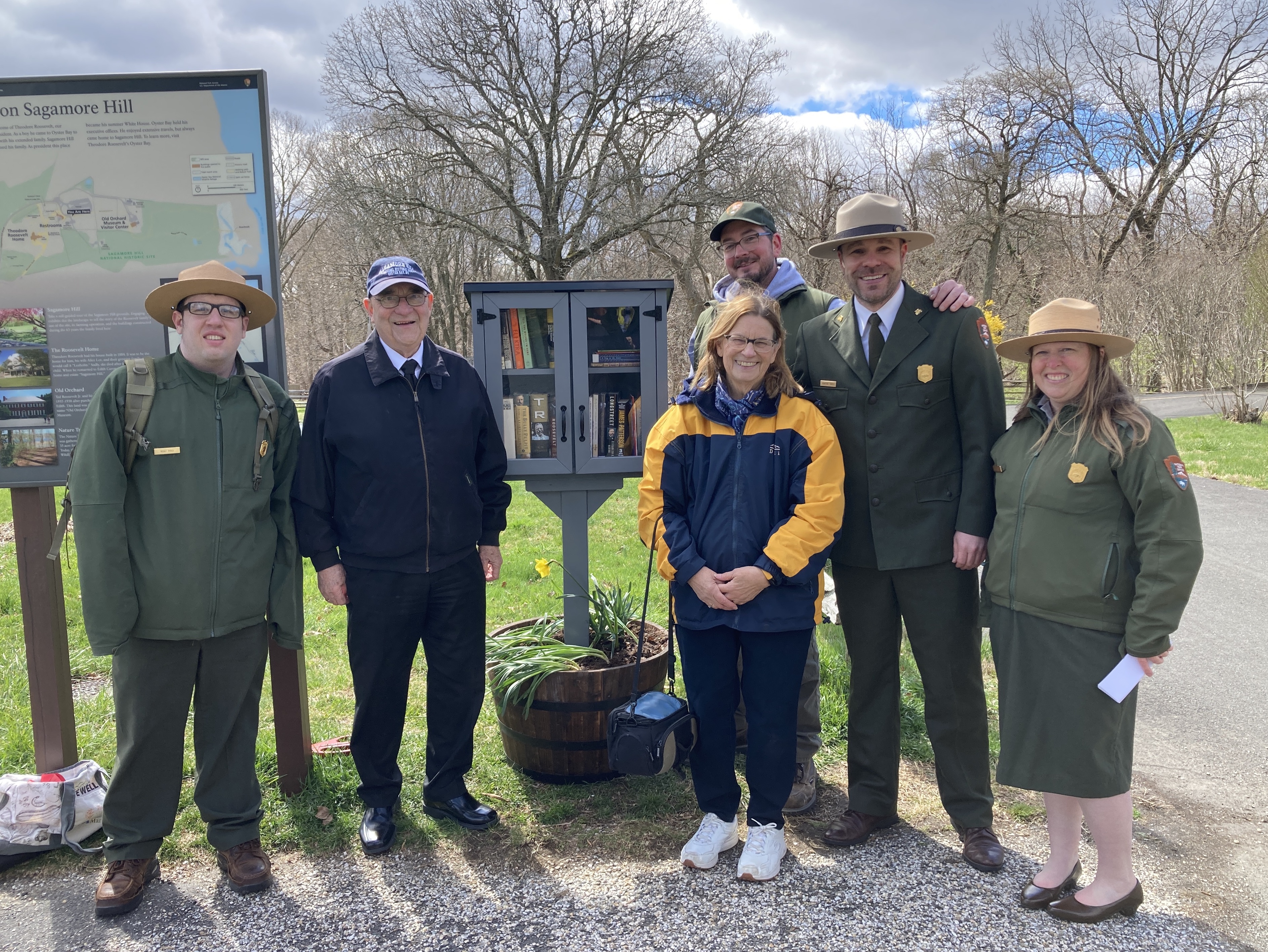 The Little Free Library Unveiling at Sagamore Hill