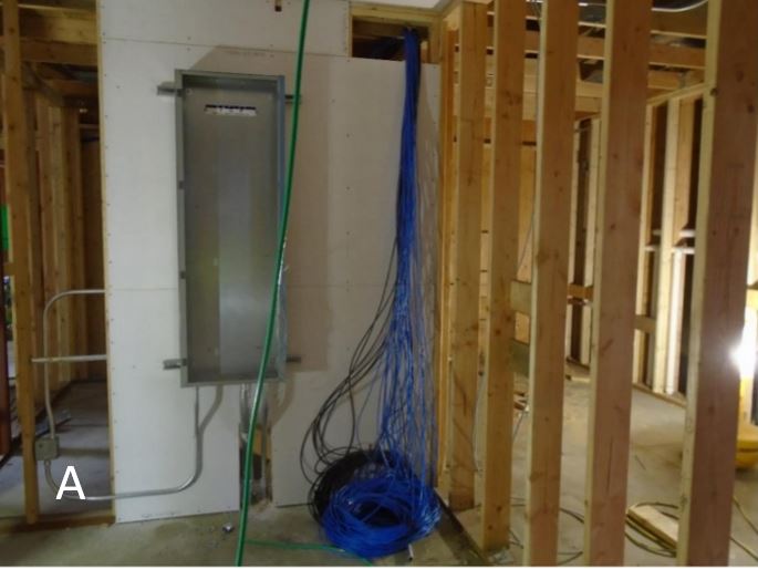 Home run wiring Home run wiring terminal