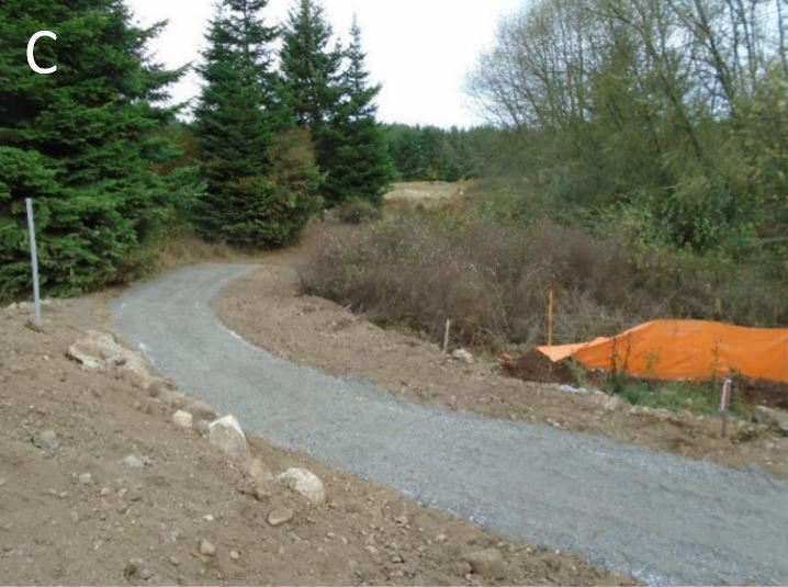 Newly completed Frazer Homestead trailhead