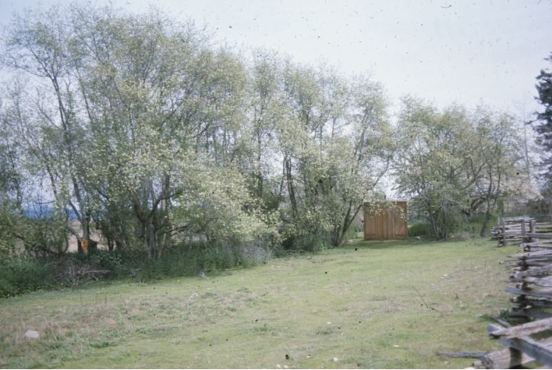 Original outhouses circa 1978 His and hers outhouses circa 1978