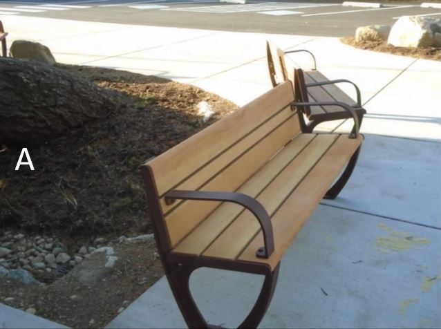 Bench instal Final benches installed