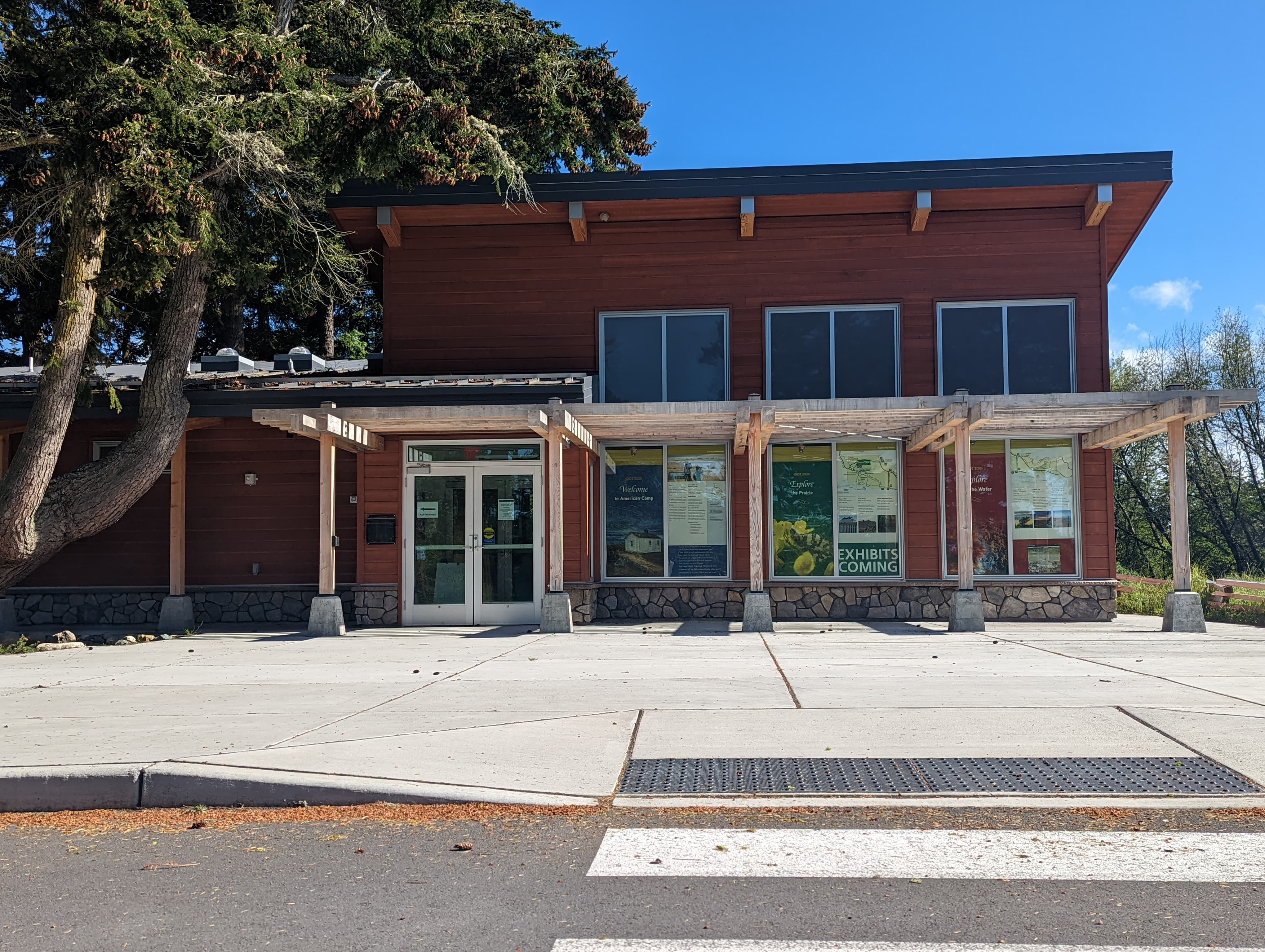 color photograph of a modern building
