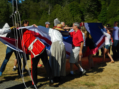 folding flag