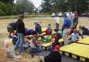 students_and_grass_plantings