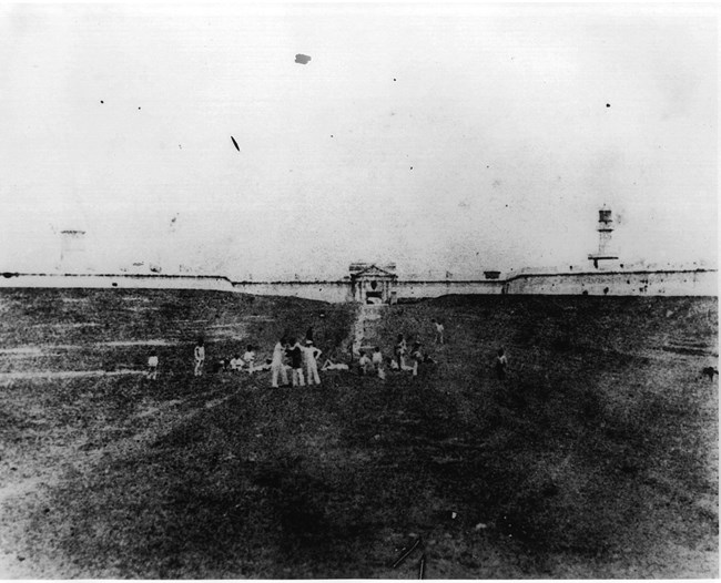 Castillo SanFelipe del Morro at the end of the 19th Century