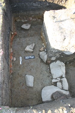 The foundation of the Derby Counting House