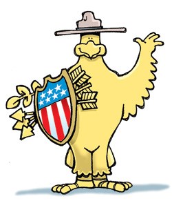 Eglantine the Custom House Eagle Eglantine the Custom House Eagle