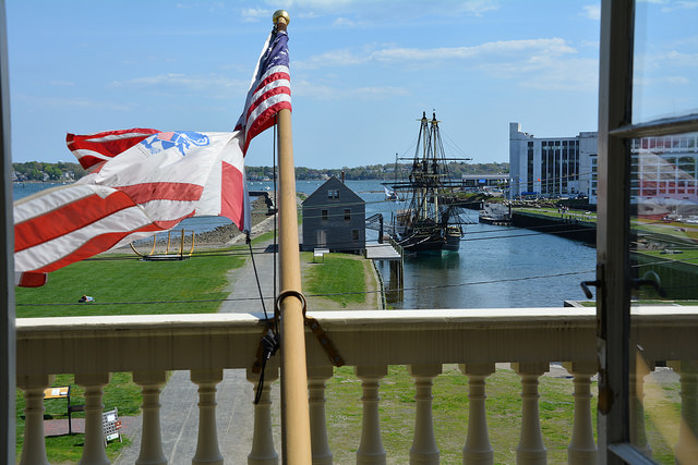 View to Derby Wharf from Custom House