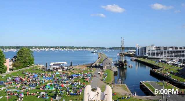 Salem Maritime Time-Lapse Photo Salem Maritime Time-Lapse Photo