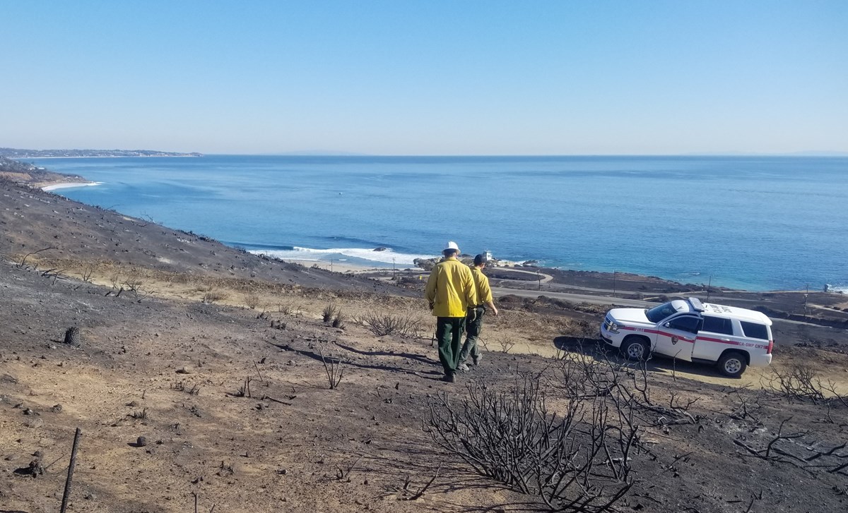 Cleanup from Woolsey Fire