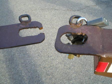 Vandalism to park property such as this gate become costly repairs that impact other park programs.
