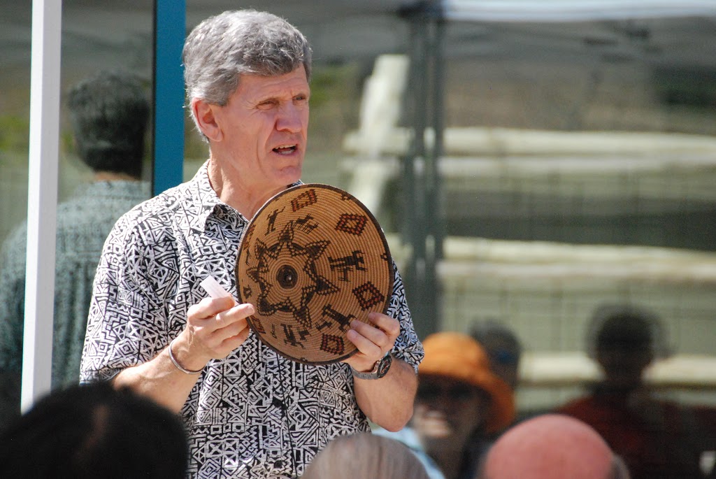 Basket expert Terry DeWald