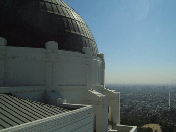 Top of Griffith Observatory.