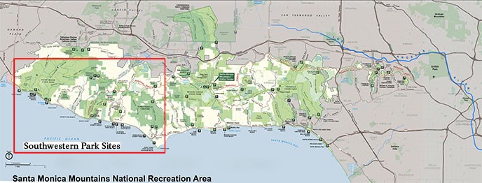 Santa Monica Mountains Trails Map – Franko Maps