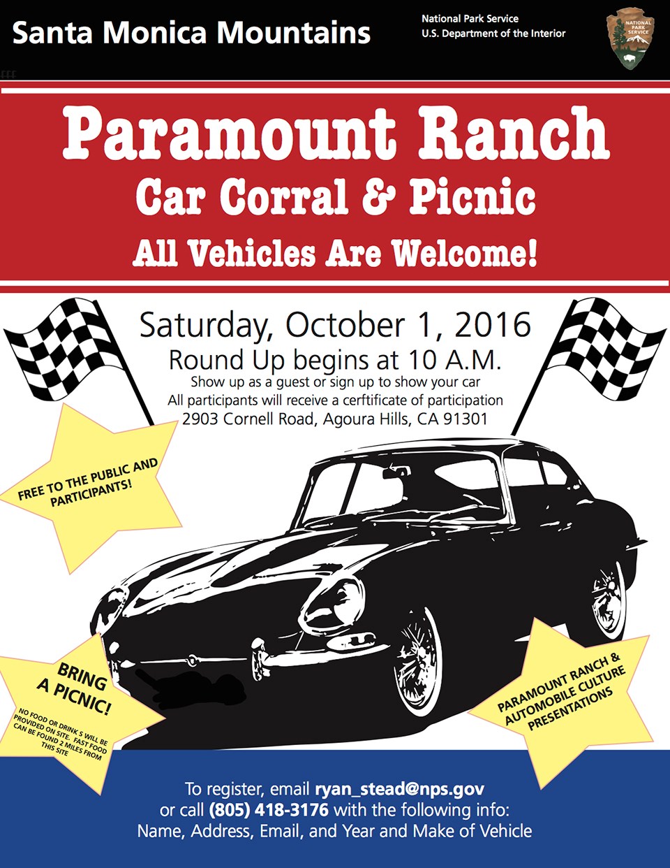 Car Corral & Picnic Flyer