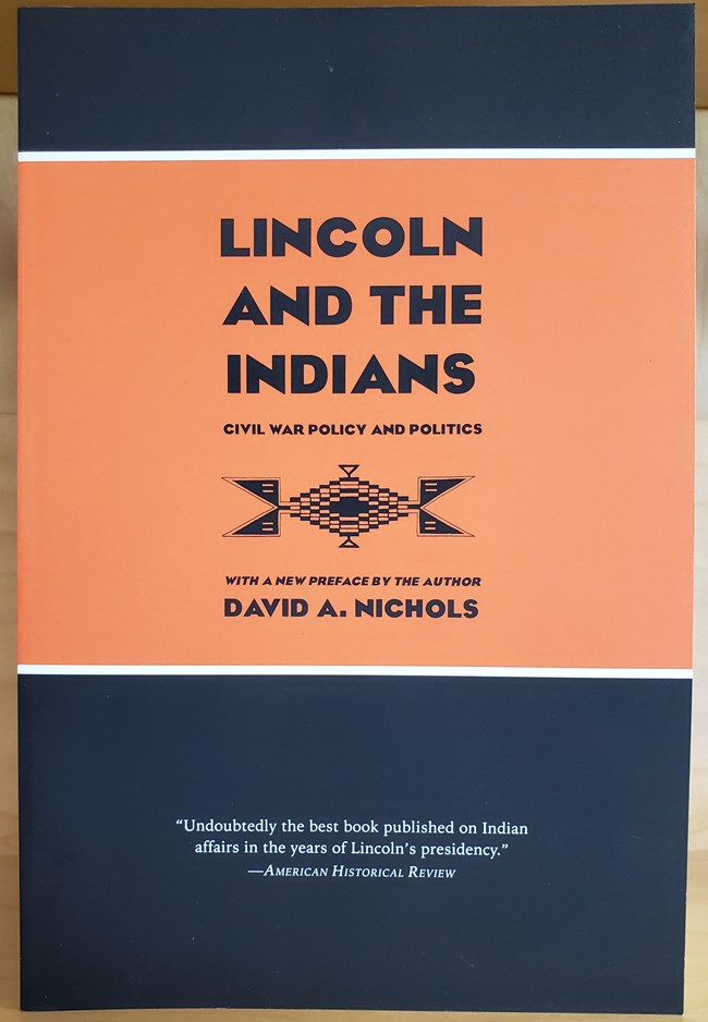 Picture of the cover of Lincoln and the Indians by David A. Nichols
