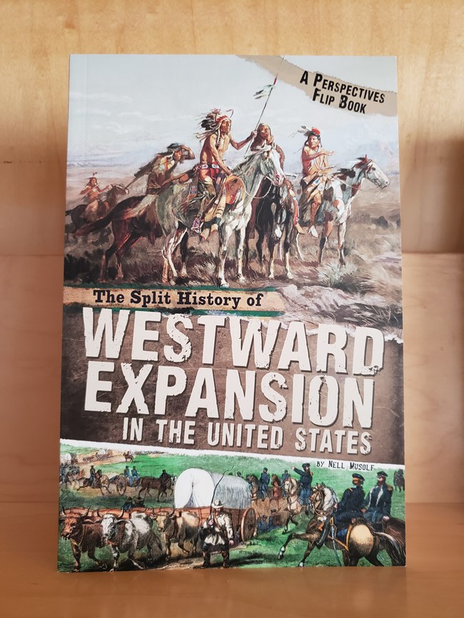 Book cover of Split History of Westward Expansion