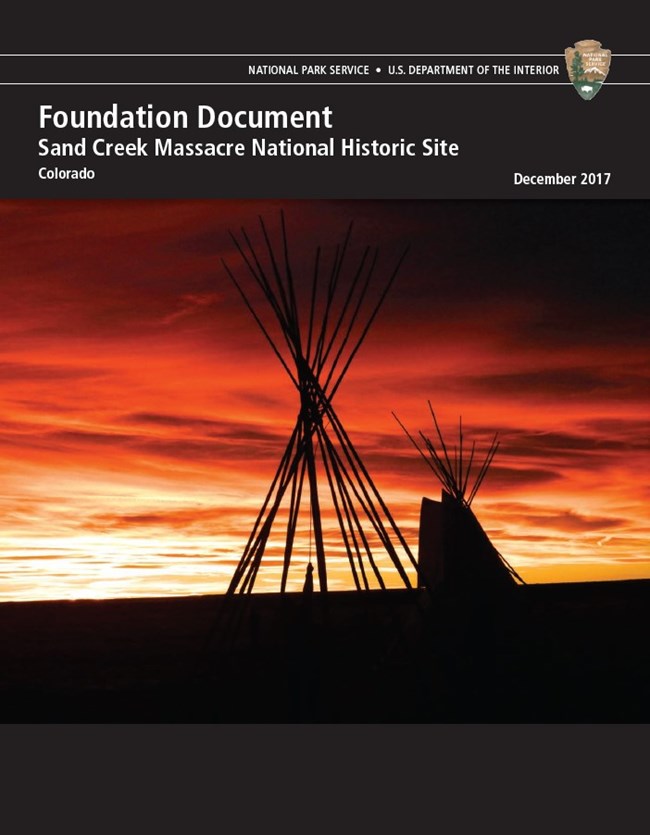Document cover with photograph, title, and NPS arrowhead