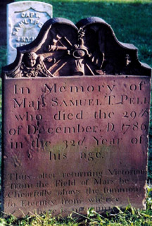 Gravestone for Samuel T. Pell