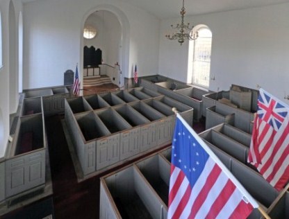 The interior of St. Paul's Church.