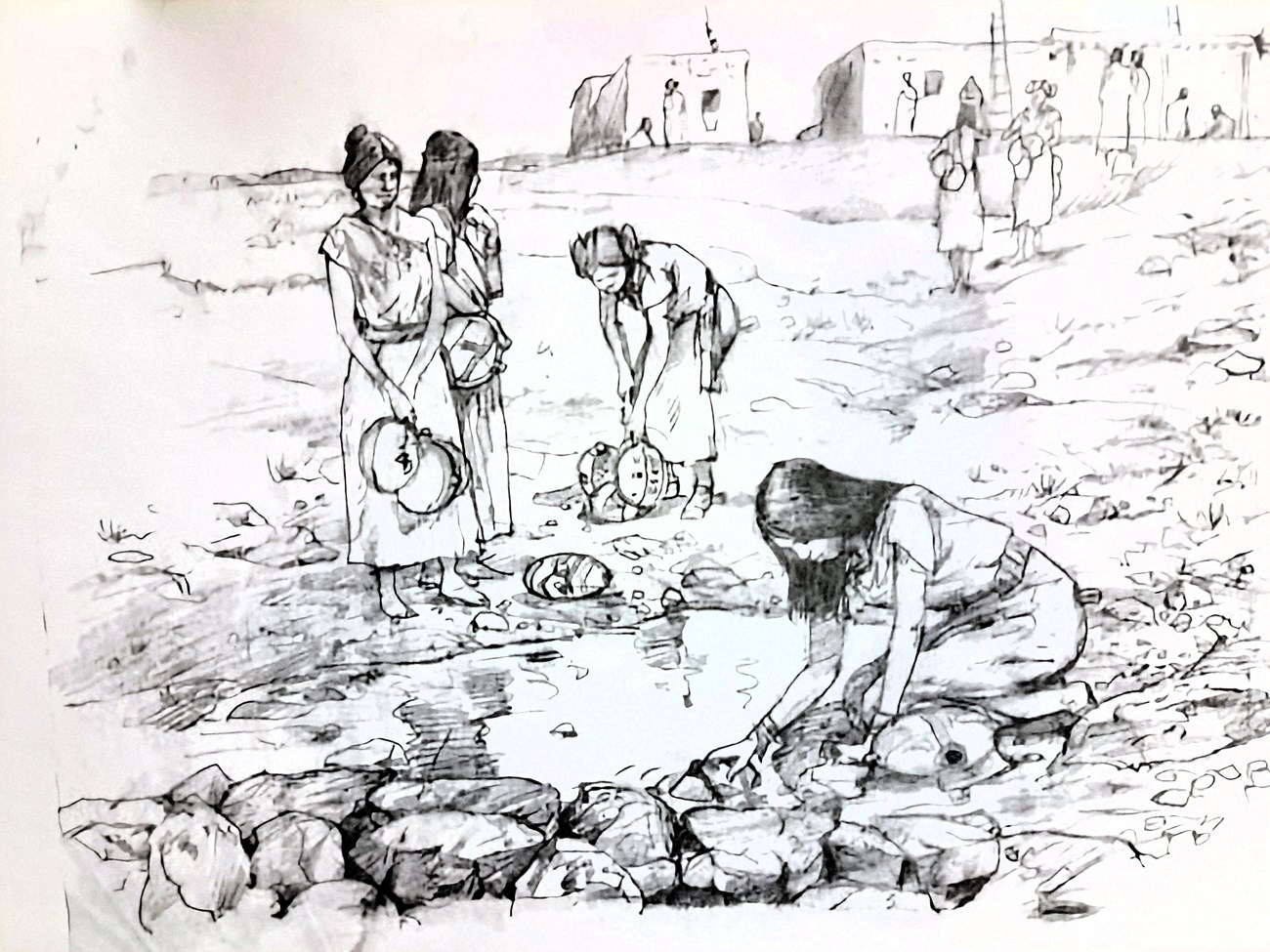 Water Collection at Gran Quivira