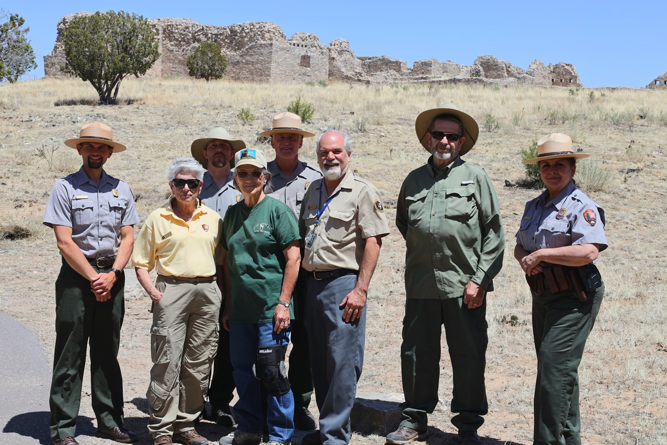 Rangers at Gran Quivira