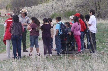 Ranger Giving Tour Ranger Giving Tour