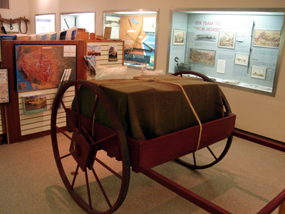Inside the Scotts Bluff National Monument Visitor Center Inside the Scotts Bluff National Monument Visitor Center