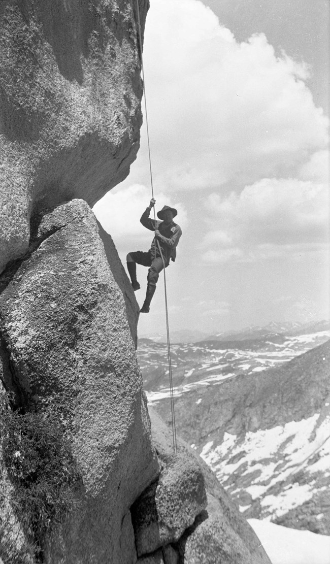 Norman Clyde Rock Climb.
