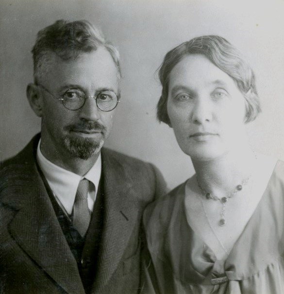 This is a photo of Susan Thew Parks and her husband