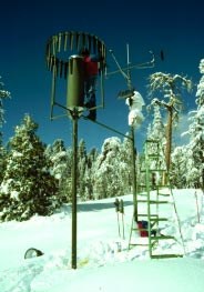Station for collecting weather data Station for collecting weather data