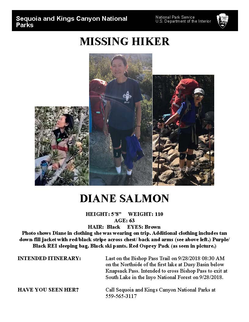 The photos show Ms. Salmon in clothing she was wearing on the trip. The photos show Ms. Salmon in clothing she was wearing on the trip.