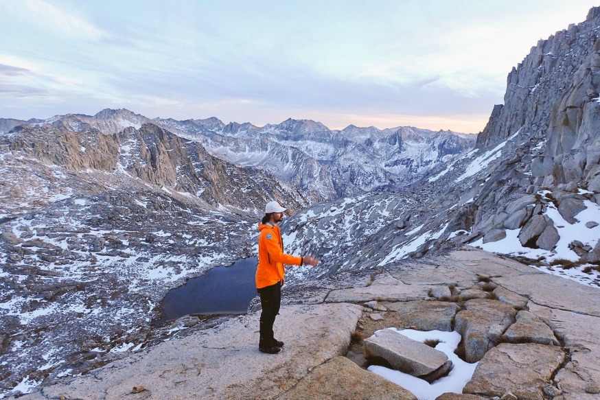 A search team member from Sierra Madre Search and Rescue in Kings Canyon National Park