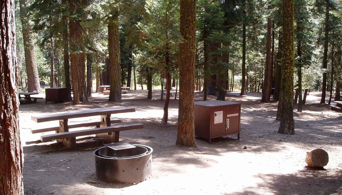 Sunset Campground site #4.