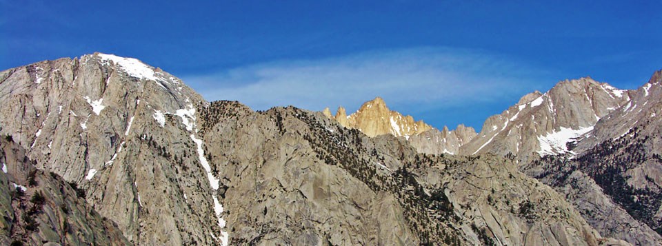 Sharp granite peaks
