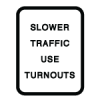 Use turnouts