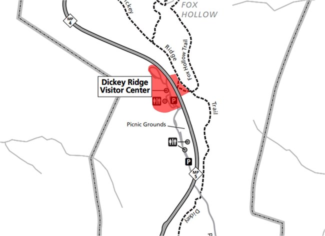 SHEN USSS Closure Notice Map