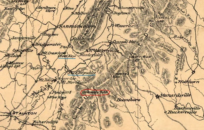 map-with-colorsized_1.jpg Historic map of Brown's Gap.