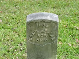 Keplar, Sam grave photograph