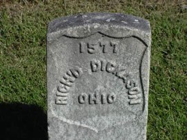 Dickason, Richard grave photograph
