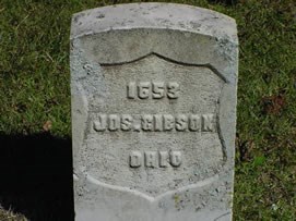 Gibson, Joseph grave photograph