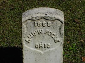 Fogle, Andrew grave photograph