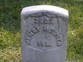 Murcher, Henry grave photograph