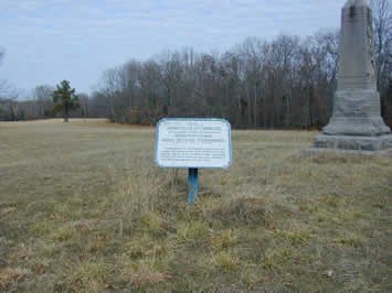 Position Marker #178: McDowell's(1st)Brig.&Morton's(Behr's)Batt.,6th Ind Lt Arty zoomed out photograph